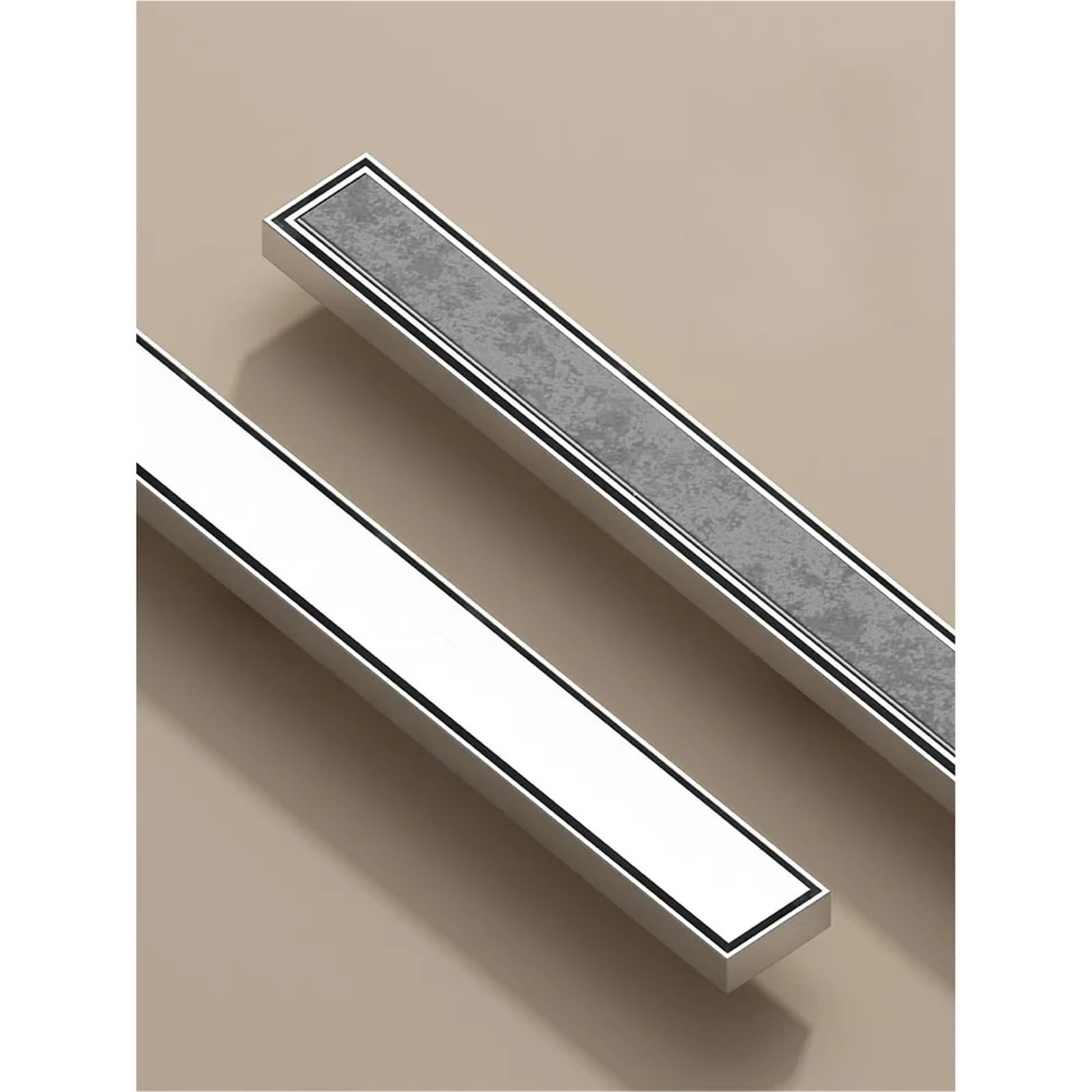 Canale Doccia 5.5CM Estremamente stretto 20-90CM Scarico a pavimento Minimo Lineare Doccia Bagno Acciaio inossidabile 304