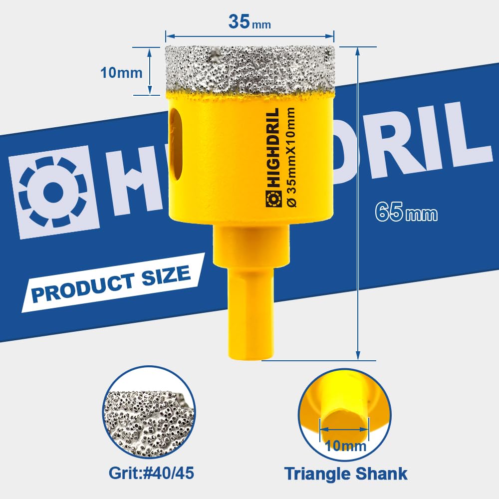 MS GmbH, Punta Diamantata Per Tagliare Piastrelle, Per Seghetti Da Traforo - Foto 7