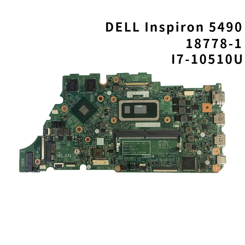 Amazon.in: Buy ZQXHTC for 5490 Laptop Motherboard i7-10510U 18778