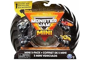 Battat Micro Monster Trucks: Tiny Tikes 5-Pack