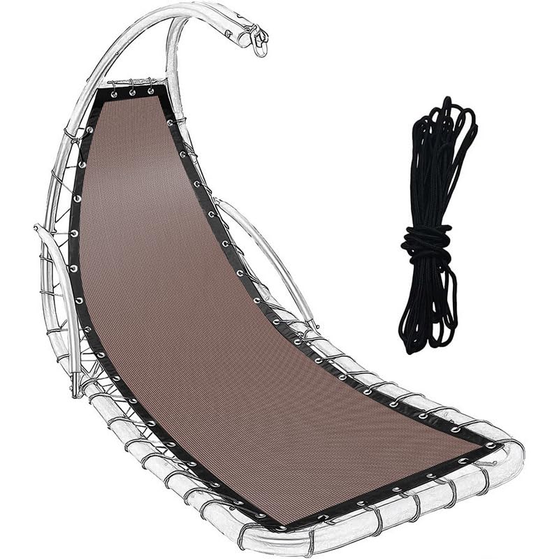 Générique Tissu de Rechange pour balancelle Suspendue conçu pour Une Installation Facile et Un Confort Tissu,résistant aux intempéries, pour hamac de Jardin et terrasse(64 x 197 x 23 cm)