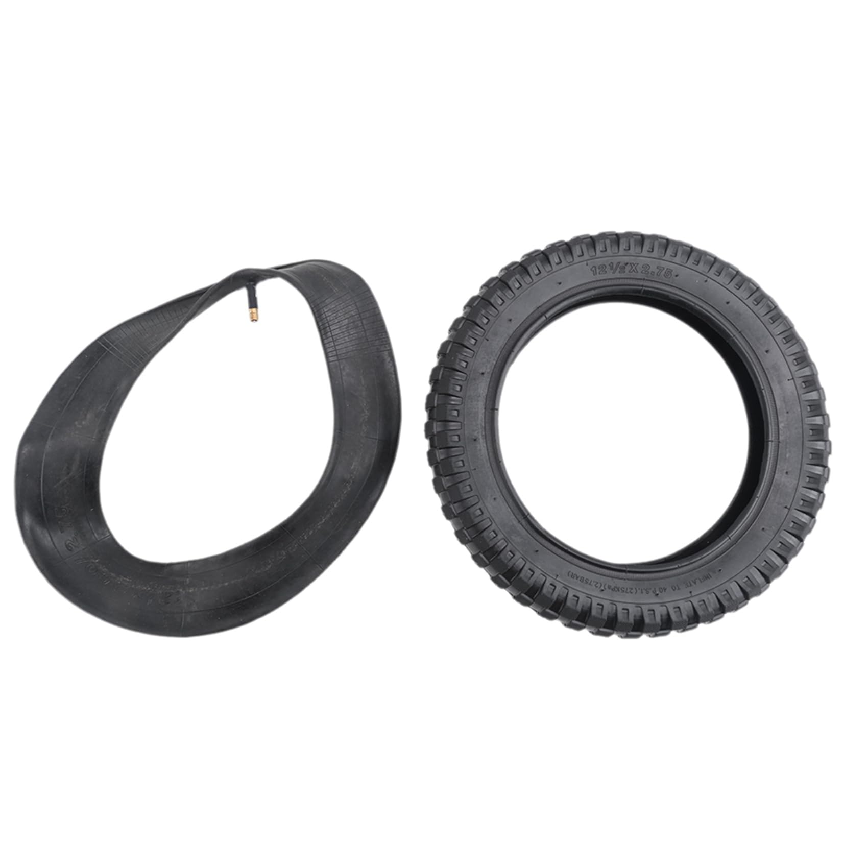 Pneu 12 1/2 x 2.75 + chambre à air pour moto 49 cc Mini Dirt Bike Pneu MX350 MX400 Pneu de scooter Pneu résistant à l'usure 12"