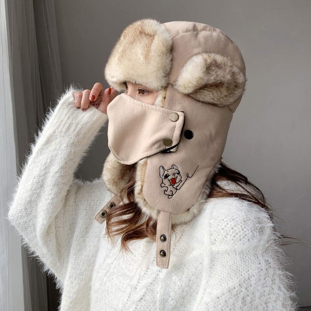 Chapeaux trapper de couple pour le ski et les sorties en plein air