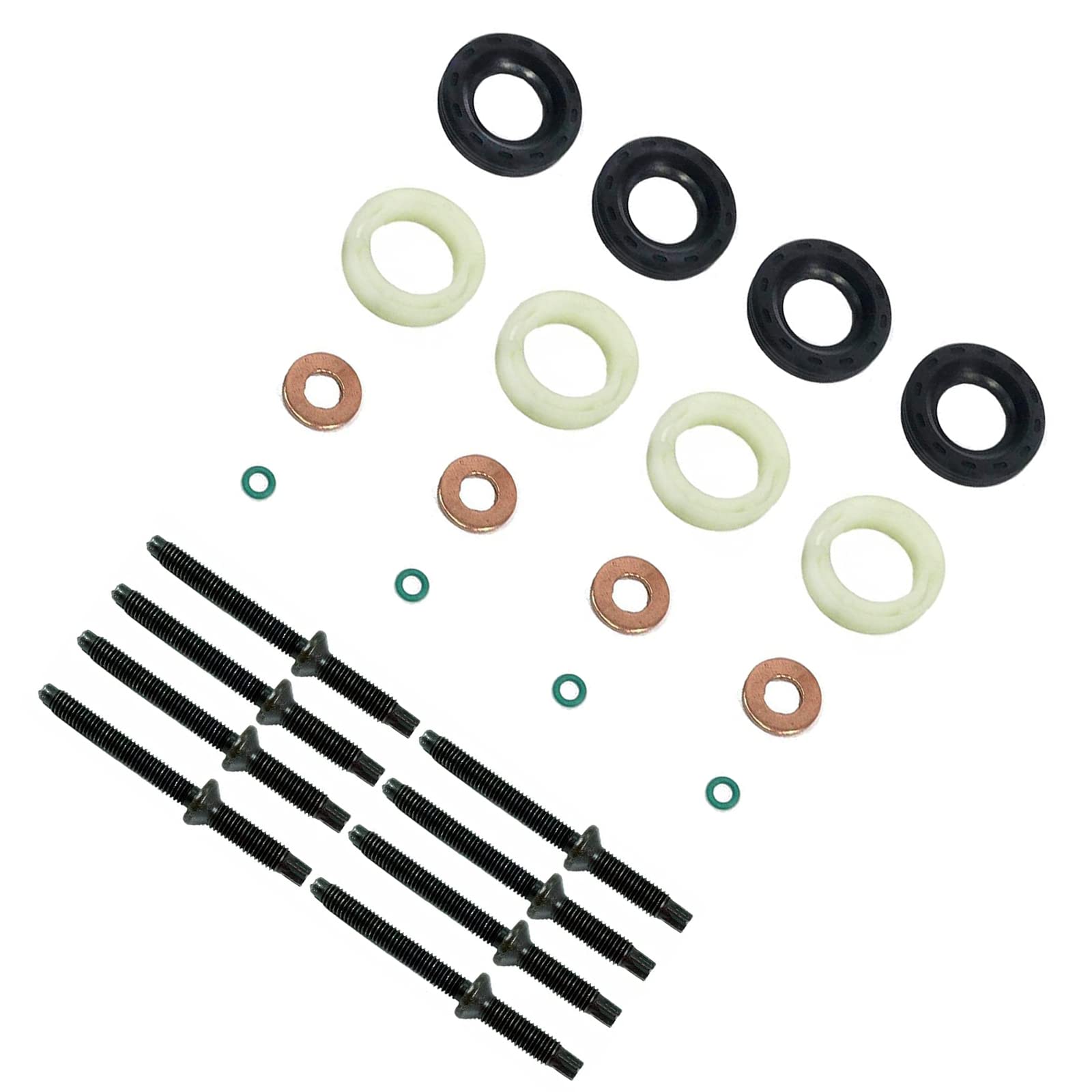 Kit Guarnizioni Iniettori 1.6 HDI - 16 Pezzi, Compatibile Con Fiat, Peugeot, Ford, BMW, Volvo - Foto 4