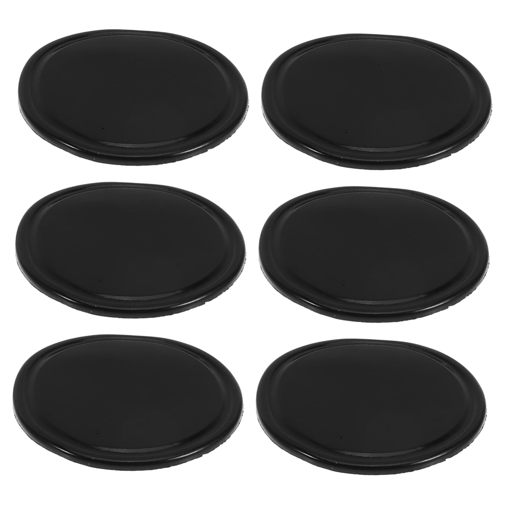 Cabilock High Adhesion Non-Slip Car Dashboard Pad 6pcs Round Shape Stylish Design for Car Interior