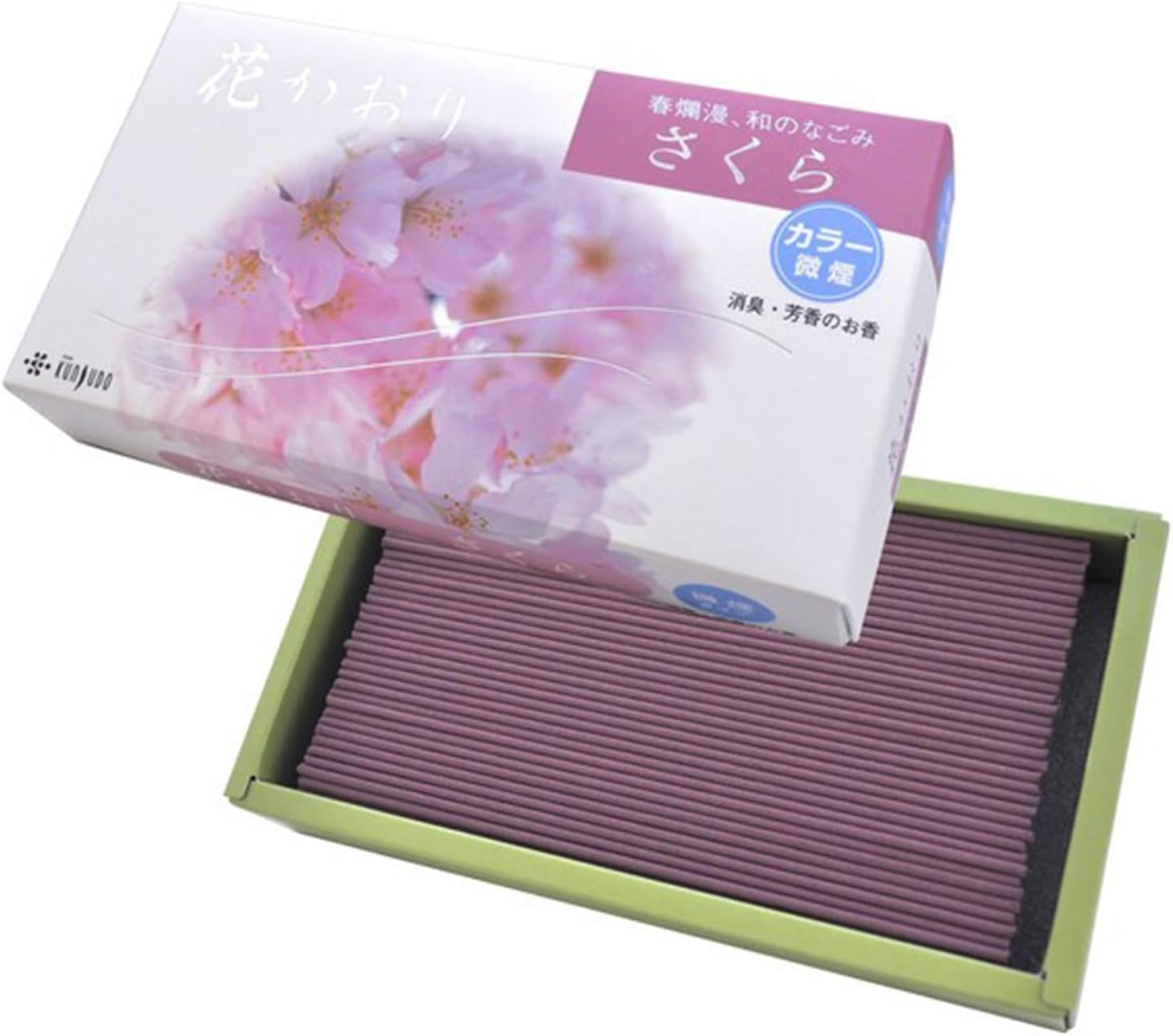 Incense Hana Kaori Sakura(Cherry Blosom) Less Smoke #638 Made in Japan