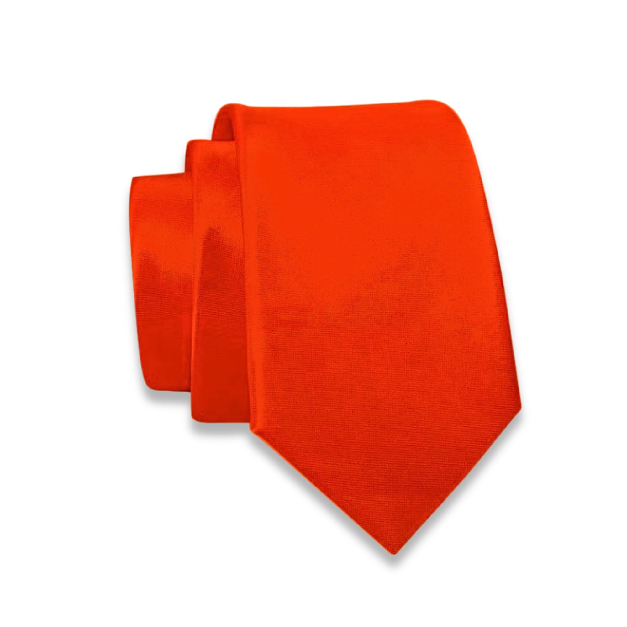 Massi Morino Krawatte schmal für Herren in verschiedenen Farben - 6 cm - Schlips Uni einfarbig I Slim Fit Tie