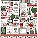 Home For Christmas Cardstock Stickers 12"X12"-Elements