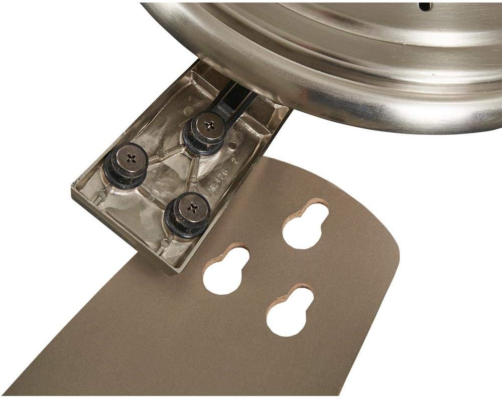 50% оƒƒ Dіѕсоunt Hampton Bay Menage 52 in. Integrated LED Indoor Low Profile Brushed Nickel Ceiling Fan with Light Kit