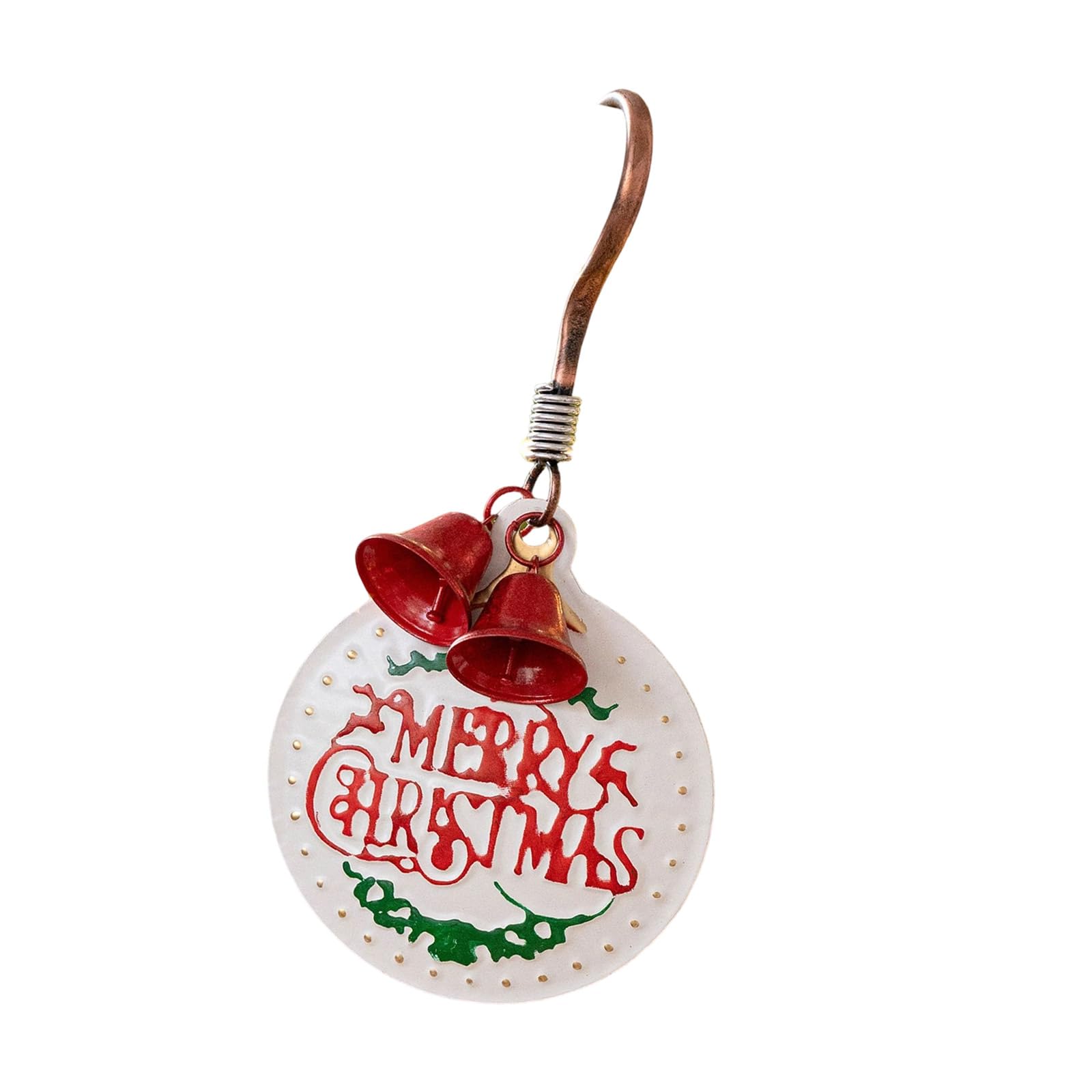 Kalttoy Merry Christmas Hanging Signs Christmas Bells Door Hanger Holiday Decors for Home Wall Porch Yard Decorations Gift Door Hanger Wreath