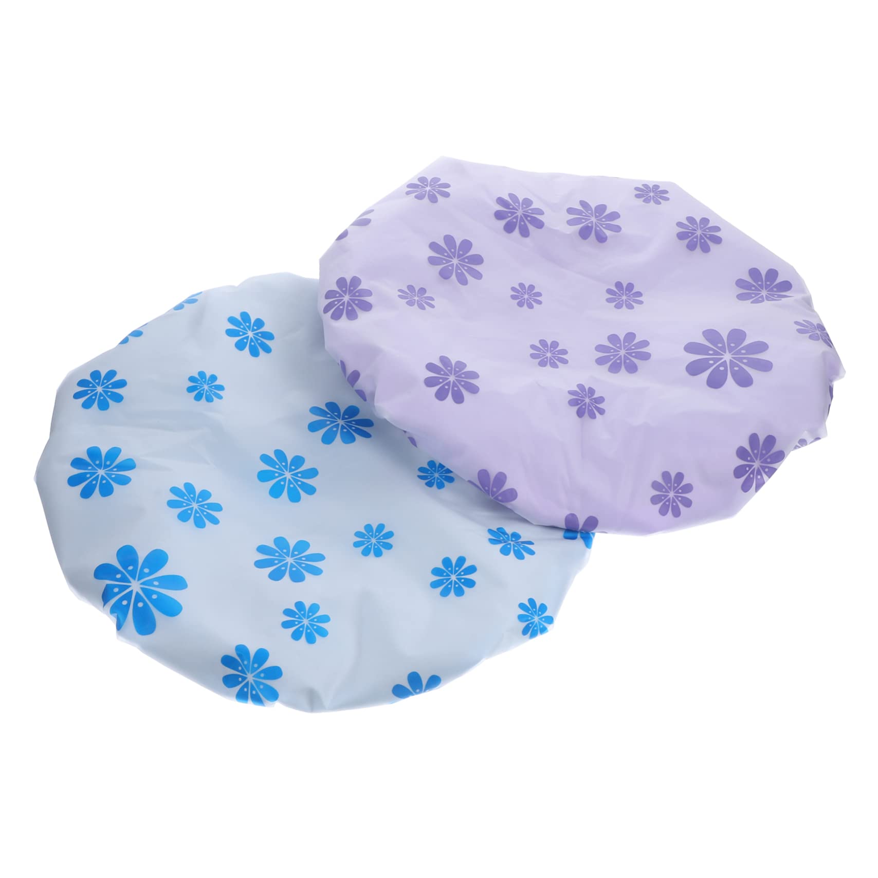 Housoutil 6piezas Gorro Ducha Satinado Para Dormir y Ducha Gorro De Baño Reutilizable Protección Cabello Rizado y Spa