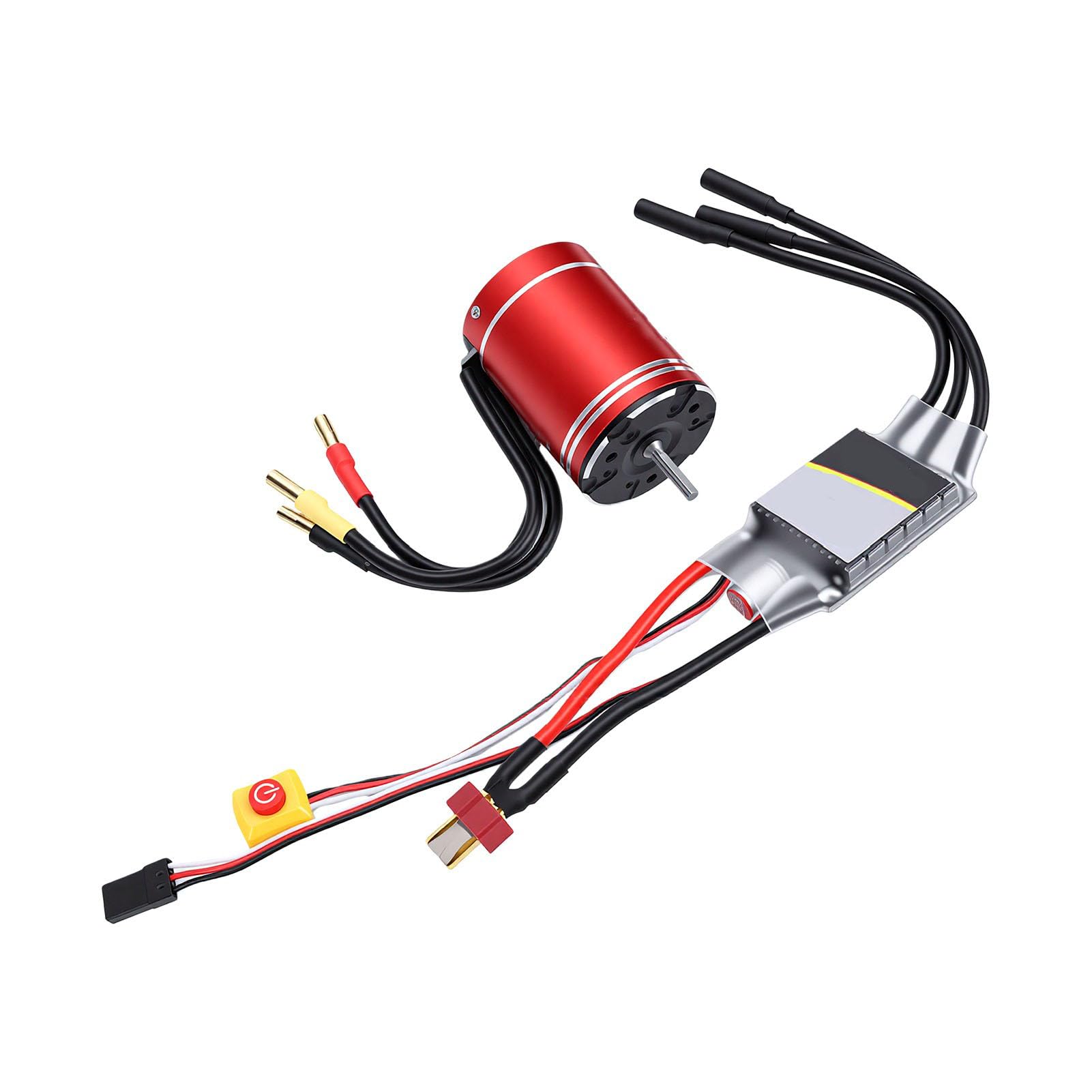 Zunate Silnik Bezszczotkowy z Regulatorem ESC 5600KV 75A do RC Aut i łodzi