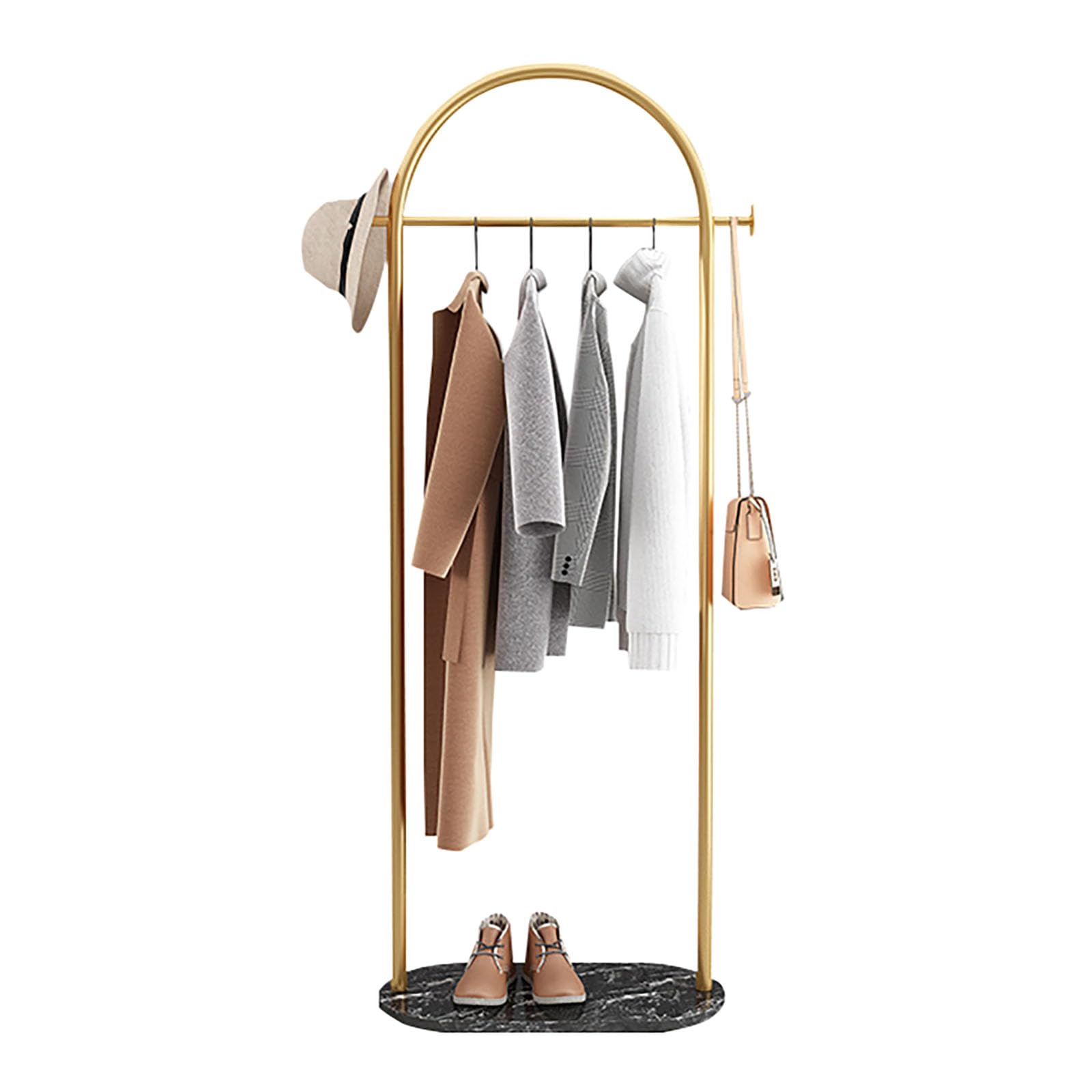HPTHLY Portable Freestanding Garment Rack - Versatile Clothing Sto For Coats, Shirts, Sweaters & More - Perfect For Bedroom (C-60Cm)
