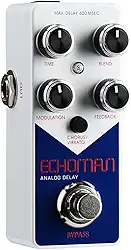 Xvive Pedal De Efeito Para Guitarra V21 Echoman Vintage Pure Analog Delay True Bypass