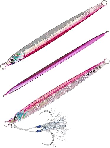 Miniatura 140 de OCEAN CAT Jigs de pesca de agua salada en alta mar Jigging de velocidad de lanzamiento lento señuelos vertical Jigging vertical Plantilla de otoño