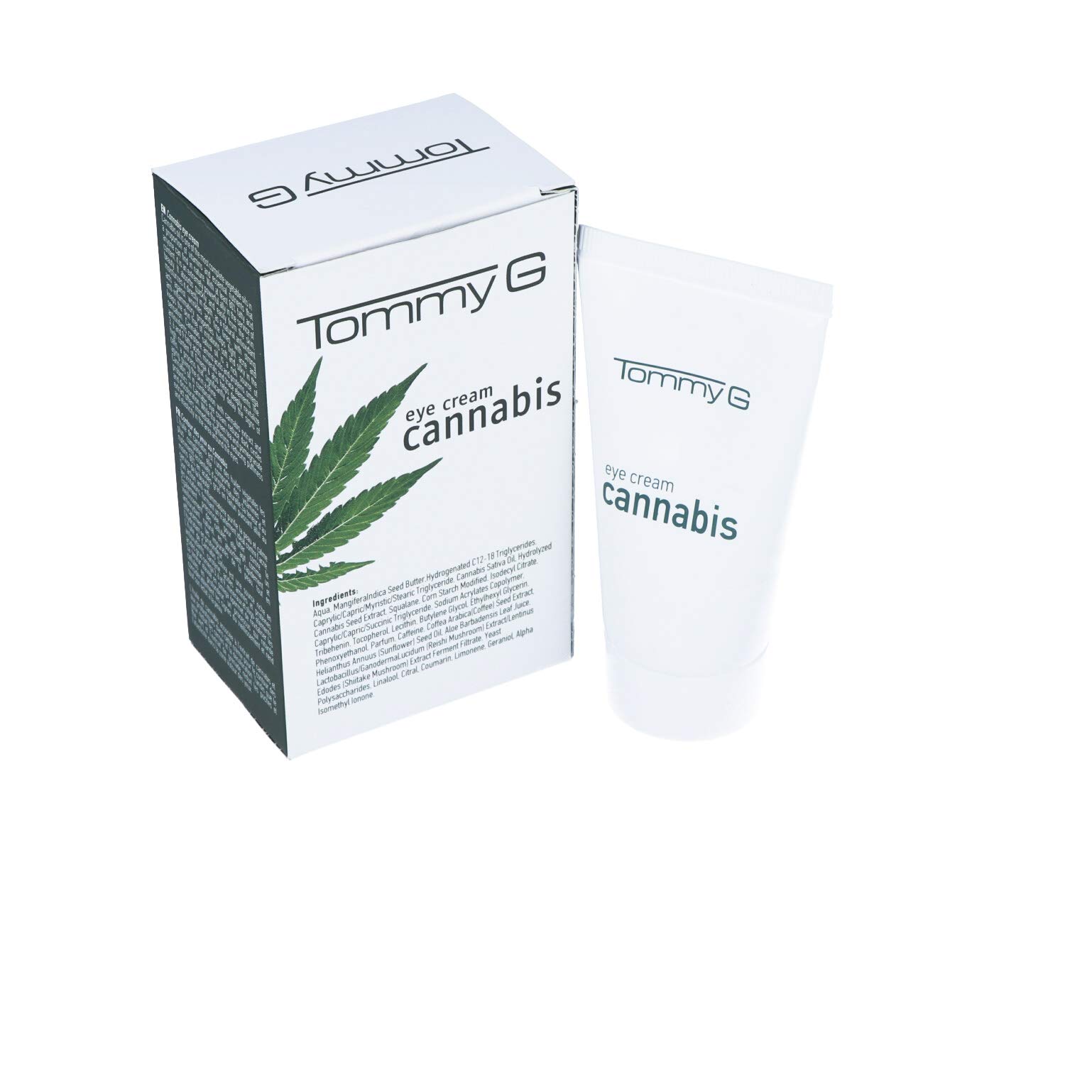 TOMMY G CANNABIS EYE CREAM 30ML - KENEVİR GÖZ ÇEVRESİ KREM - TG9CA-EYE-F15