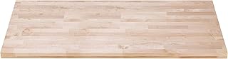 DuraSteel 24x48 Butcher Block Countertop - Maple Solid Wood Workbench for Kitchen, Restaurant, Cabinet, Desk Top, Wood Board, Large Counter Cutting Island Long, Bakery Worktable Dough - Table Top Only