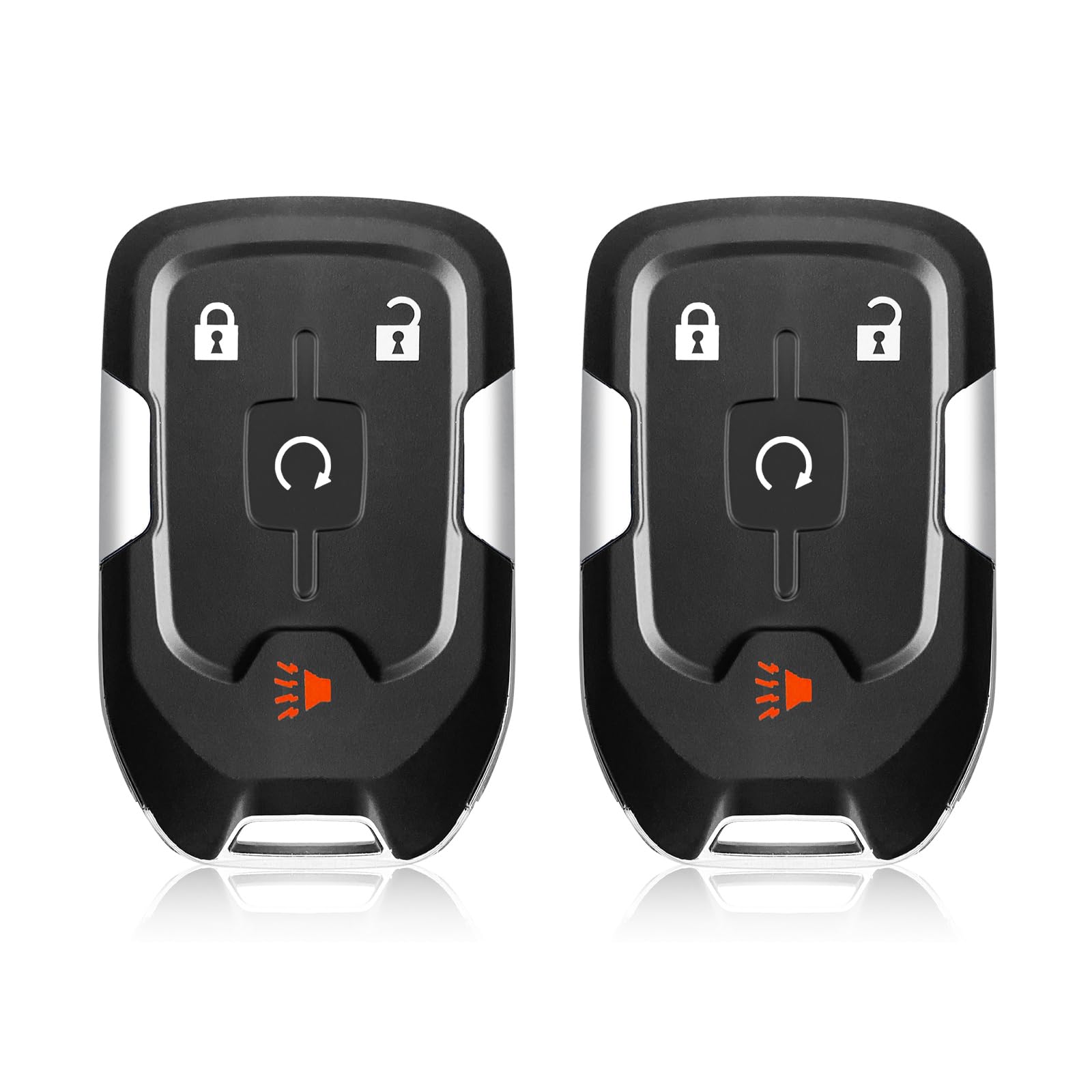 Car Key Fob Remote Keyless Entry Control HYQ1EA 315MHz 4 Button Replacement for 2017-2022 GMC Acadia Terrain - 2 Pack