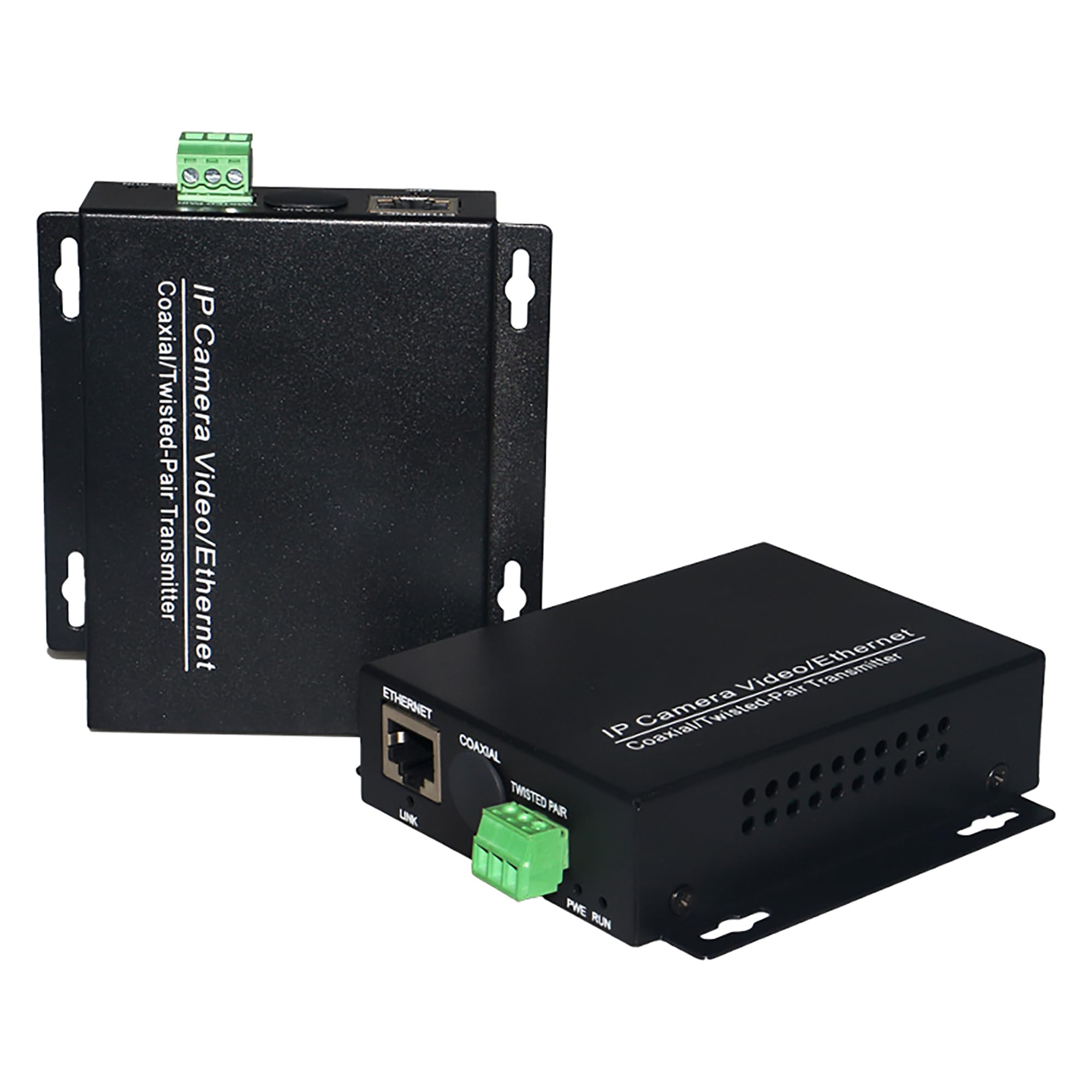 Extensores Ethernet IP sobre par trenzado cables telefónicos líneas telefónicas de hasta 1 km para cámara IP de red HD, 1 par