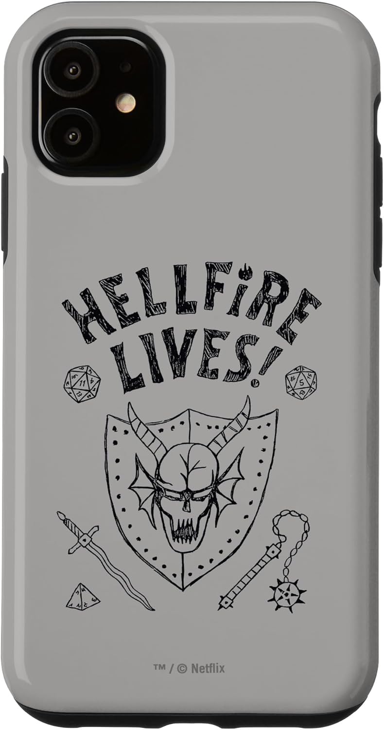 Stranger Things Hellfire Lives Officially Licensed Case for iPhone 15