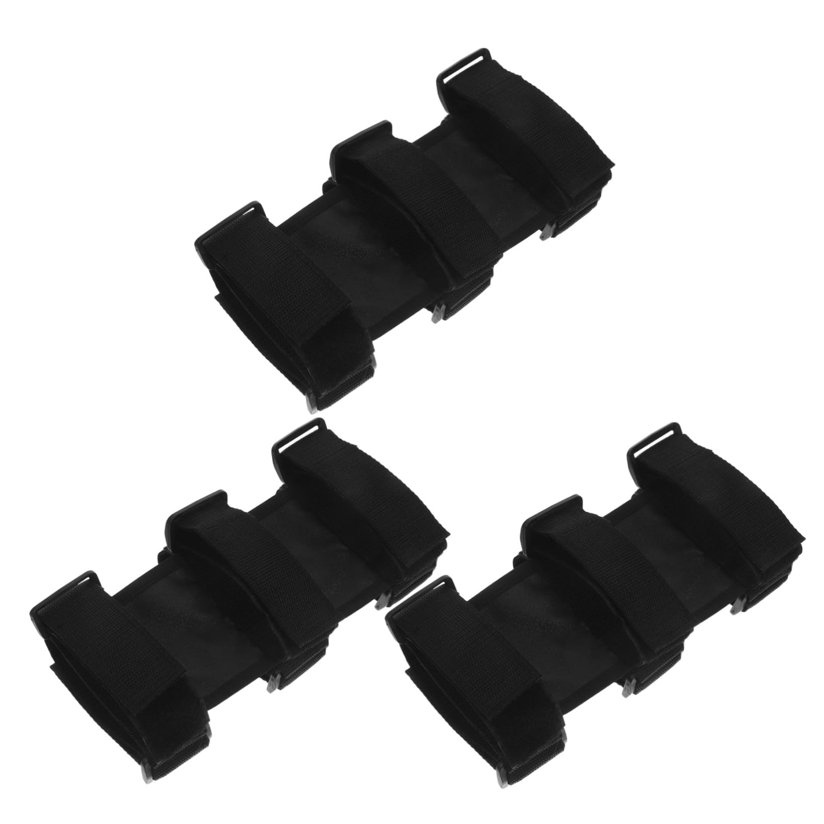 PRETYZOOM 15 Correas Para Extintor Correa De Fijación Universal Para Extintor Soporte Ajustable De Nailon Negro