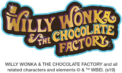 Miniatura 8 de GRAPHICS & MORE Willy Wonka and the Chocolate Factory - Rollos de papel de regalo con logotipo de Wonka Bar
