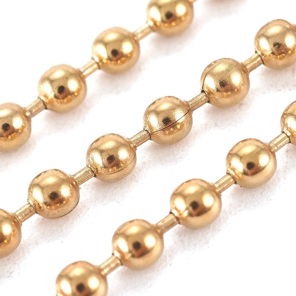 Craftdady Stainless Steel Metal Link Chain Jewelry Necklace Choker Making Cable Chain