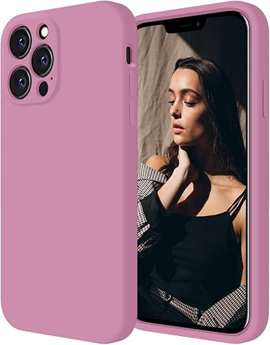 Cordking Funda diseñada para iPhone 13 Pro Max, cubierta completa de silicona protección mejorada de la cámara Funda protectora a prueba de golpes