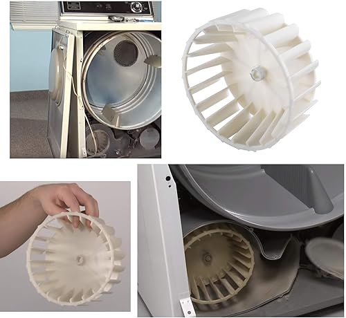 Miniatura 4 de Rueda sopladora Y303836 compatible con Maytagg Dryer 312913, AP4294048, 1245880, 3-12913, 3-3836, 303836