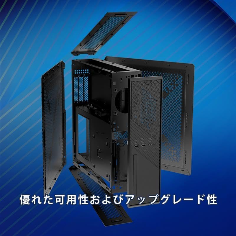 Silver Stone Silverstone Milo Series Slim/Compact Mini_ITX Case SST-ML12B Genuine Japanese Distribution Product