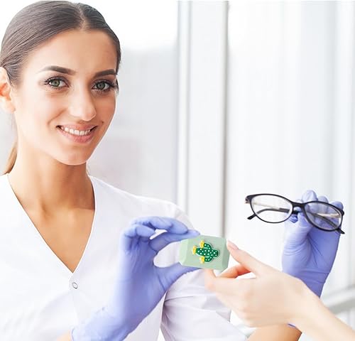 Miniatura 7 de 10 fundas para lentes de contacto, bonito kit de funda para lentes de contacto con espejo, pinzas, barra de herramienta removedora, soporte colorido