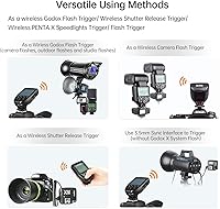 Vista 3 de Godox Disparador de flash inalámbrico Xpro-C TTL para Canon