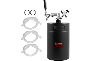 Portable Keg 170oz Mini Beer Growler with Tap