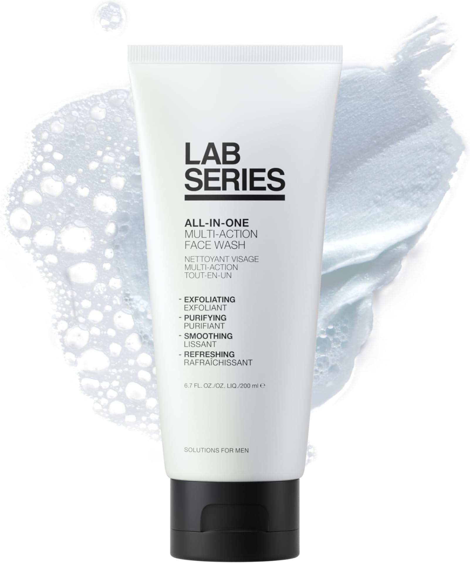 Lab Series Men's All-In-One Multi-Action Face Wash - Face Scrub - Cleanse and Purify Skin - Skin Care for Men