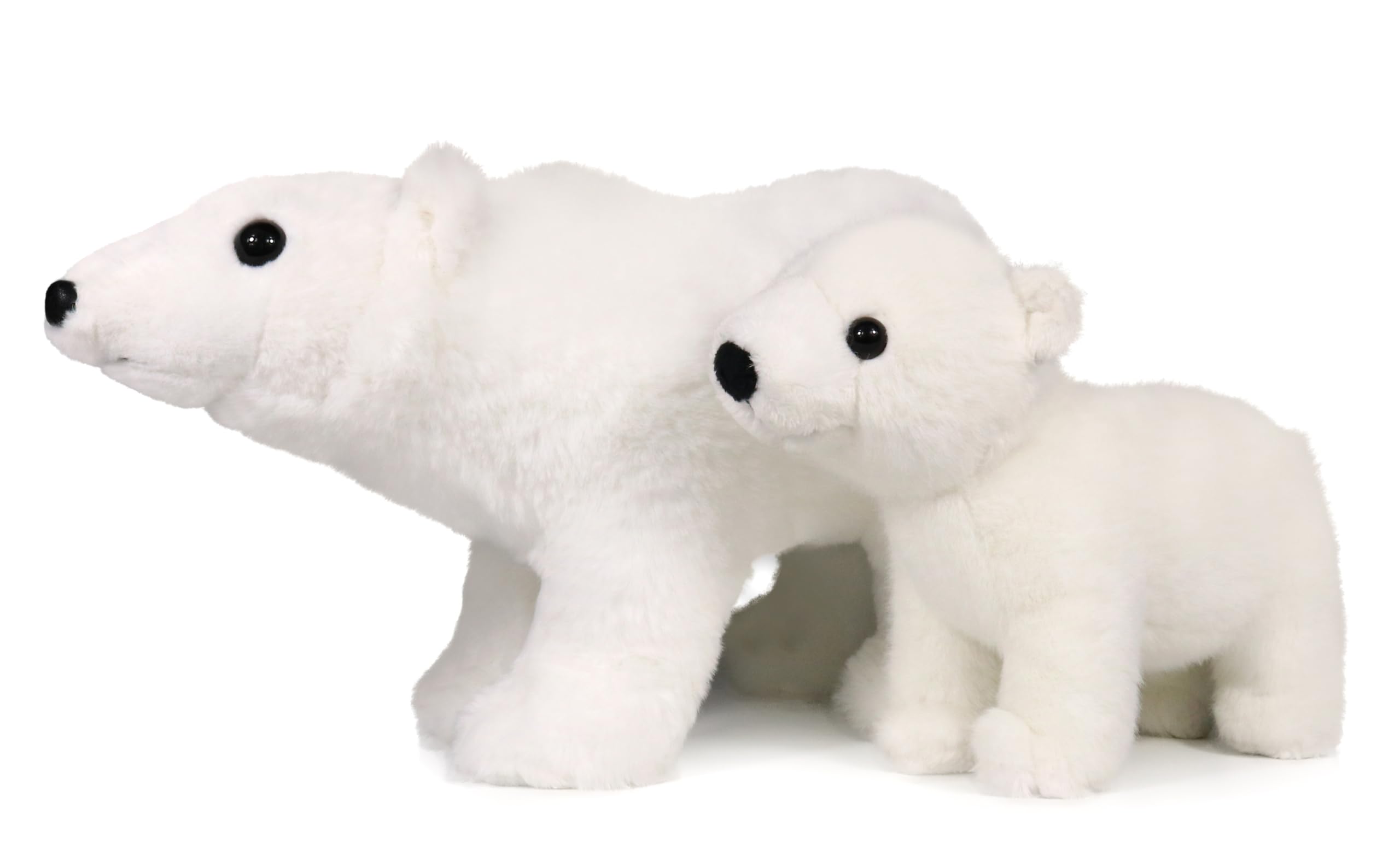 Amazon.com: Ice King Bear Mom and Baby Stuffed Animals Set Zoo