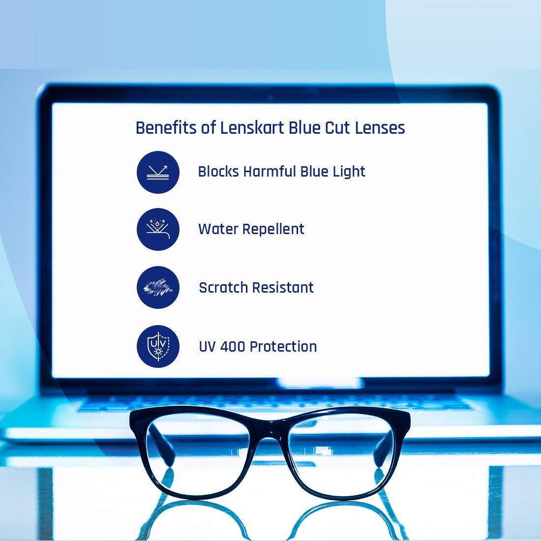 Buy Vincent Chase By Lenskart Zero Power Blue Cut & Antiglare