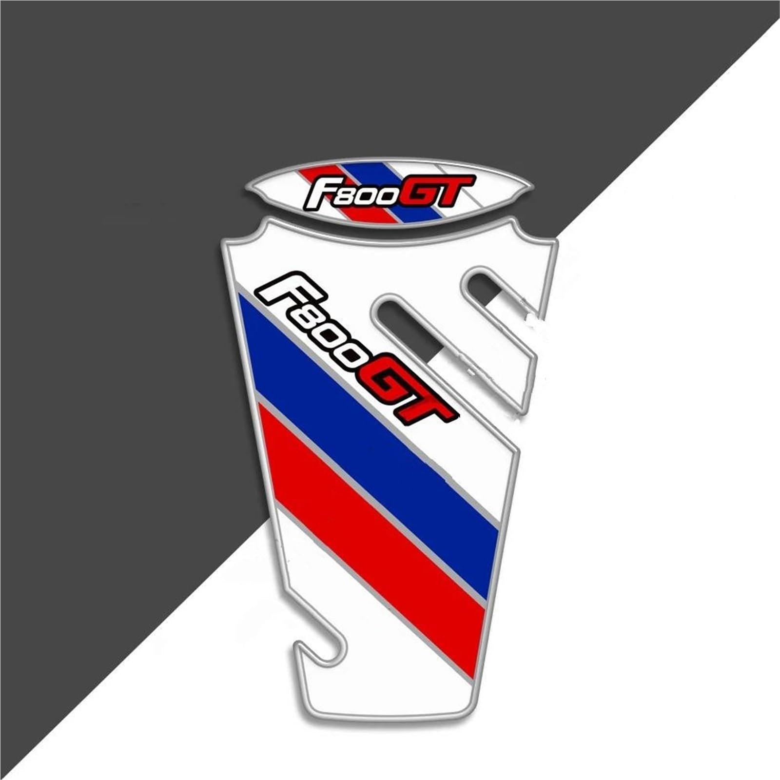 Motorbike Stickers Motorcycle Tank Pad Protector for BMW F800GT F800 F 800 GT Gas Decal Decoration Sticker Traction Pads Fuel Tank Protection Pads(Color2)
