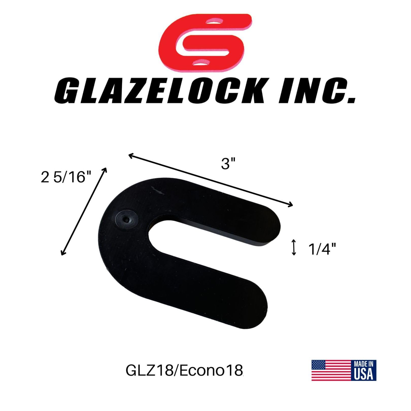 Glazelock GLZ18 1/4