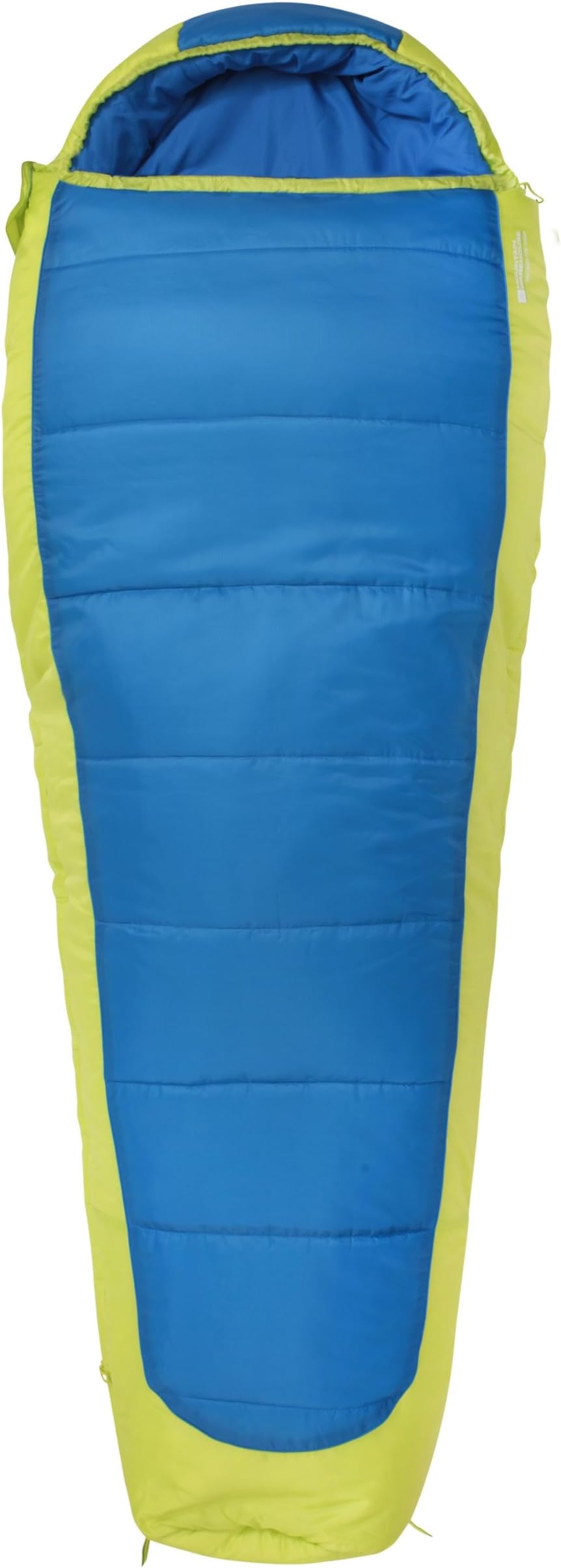 Mountain Warehouse Mummy Shaped Microlite 1400 Sleeping Bag - 3/4 Season, Insulated Camping Bag - Best for Spring Summer