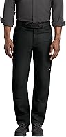 Red Kap Men's Double Knee No-Scratch Work Pants - Durable Stretch Shop Pants for Mechanics & Trades