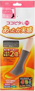 [オカモト] ココピタあったか実感 レギュラー丈 レディース 薄地 パイル 吸湿発熱 保温 消臭 335-800