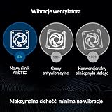 ARCTIC P12 Slim PWM PST - 120 mm wentylator do obudów z technologią PWM Sharing (PST), optymalizacja ciśnienia, cichy silnik, komputer, ekstra płaski