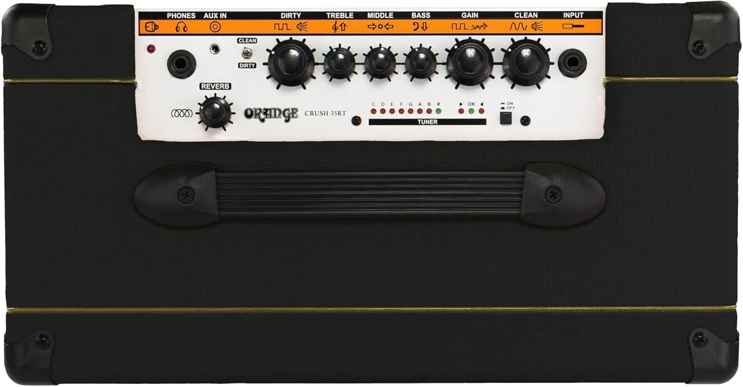 Orange Crush 35RT 35W 10" 2-Channel Guitar Amplifier and Speaker Combo, Black