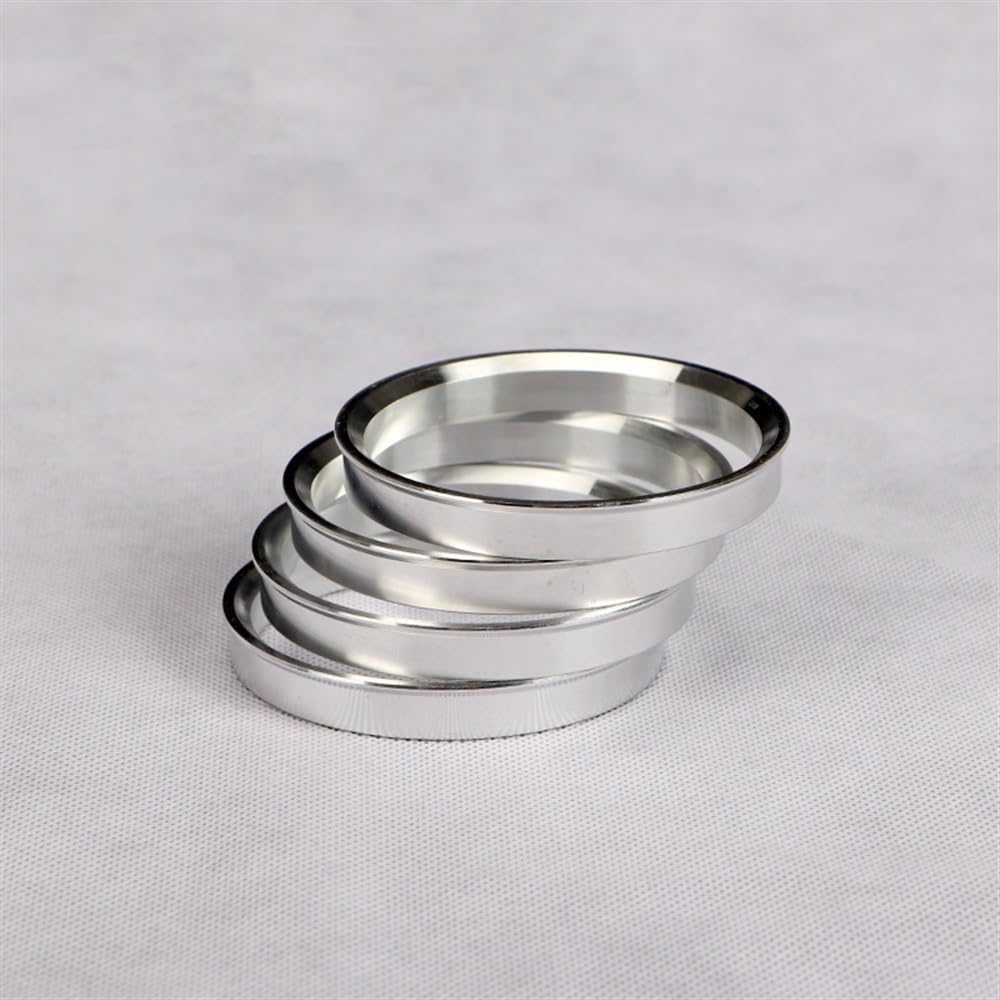 Bague De Centrage Jante 4 pièces de Voiture en Aluminium moyeu Anneaux centré Produit Personnalisation 82.1-72.6 72-57.1 78.1-74.1 75-65.1 76-60.1 76.1-67.1 72.6-66.5mm(76.1-67.1mm)