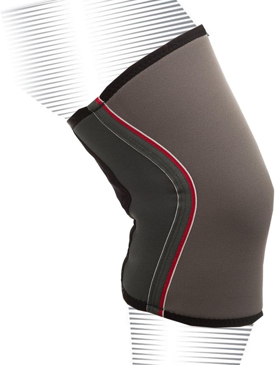 Fitoby™ Athletic Knee Sleeve Support, Best Compression Joint Brace for Man & Woman, Protection While Exercise, Weightlifting, & Powerlifting Crossfit Workout