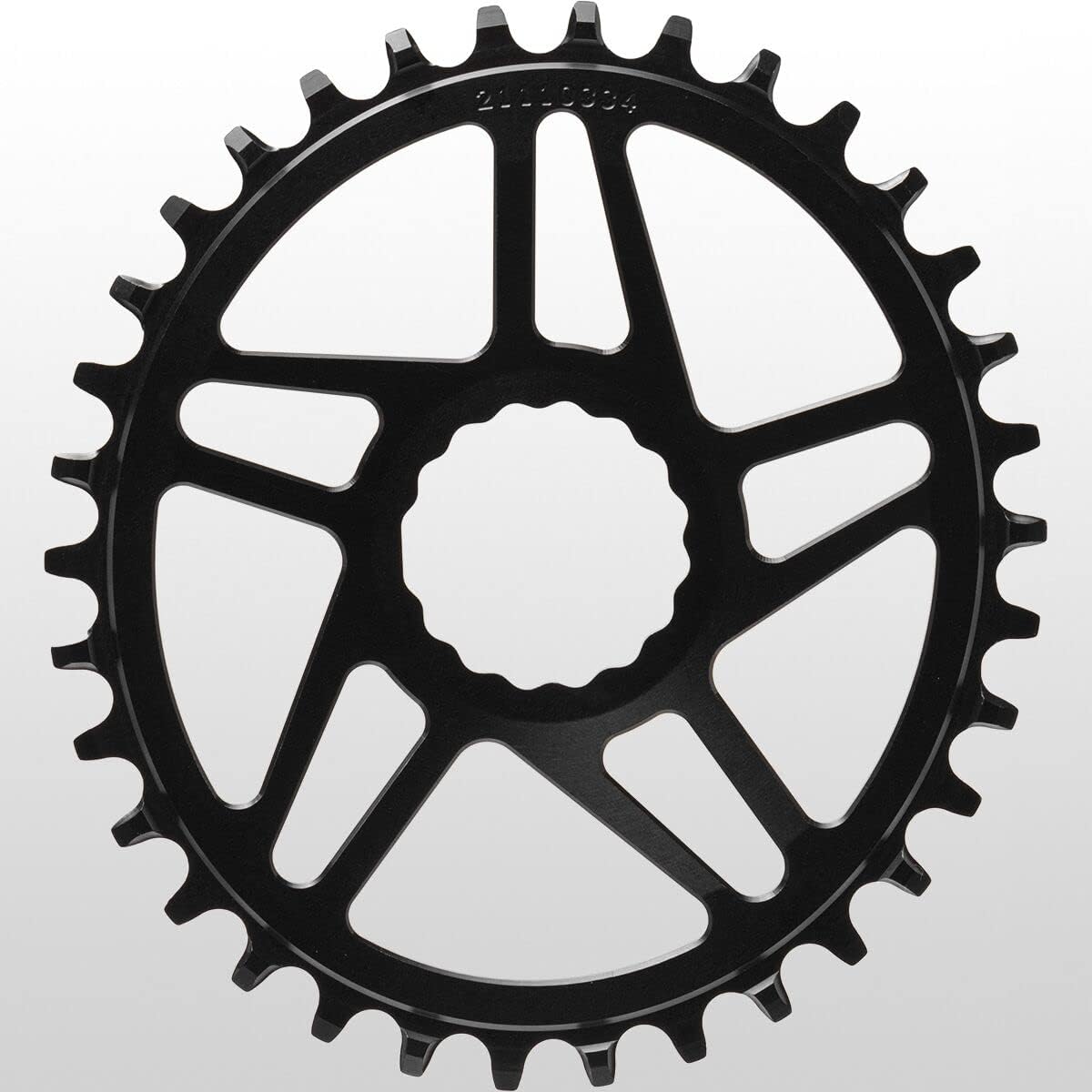 Wolf Tooth Elliptical Mountain Bike Direct Mount Oval Chainring for Race Face Cinch (34 Tooth, Drop-Stop A, PowerTrac, MTB)