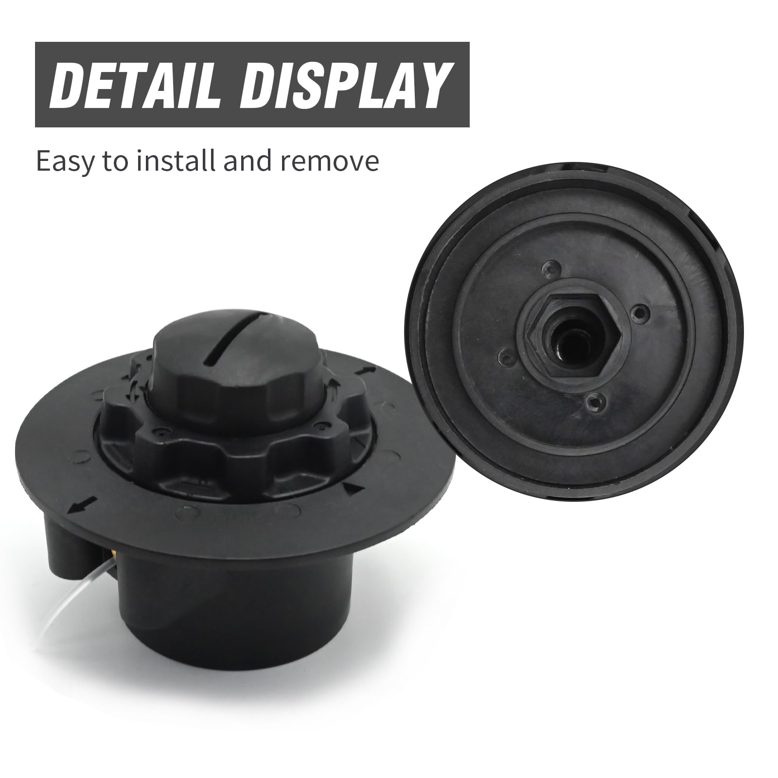 Hoypeyfiy 40067102106 Strimmer Head Cutter Feed Spool, Replacement for Stihl FS38 FS40 FS45 FS46 FS50 FSE60 FSE81 Strimmer Brush Cutter - Image 4
