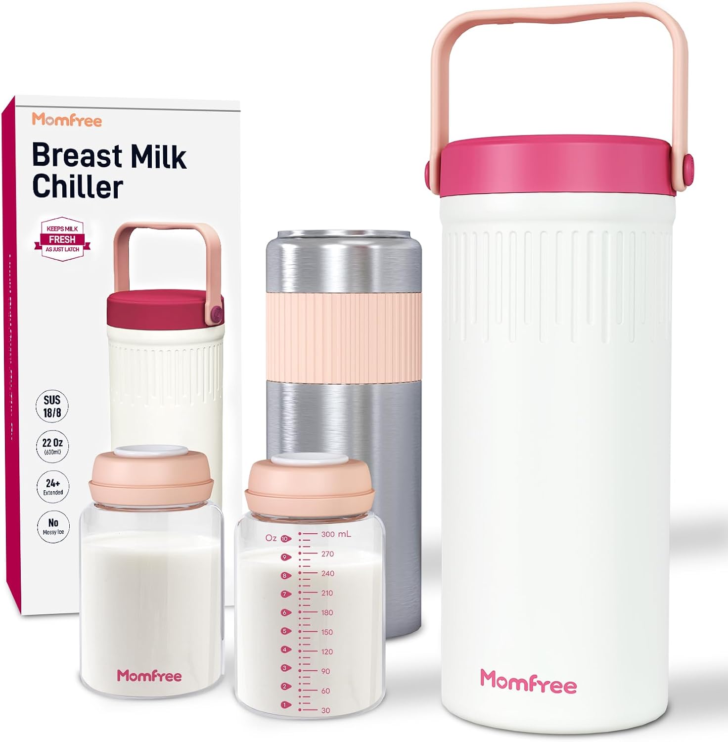 22oz Portable Breast Milk Cooler for Breastmilk 24H Outdoor