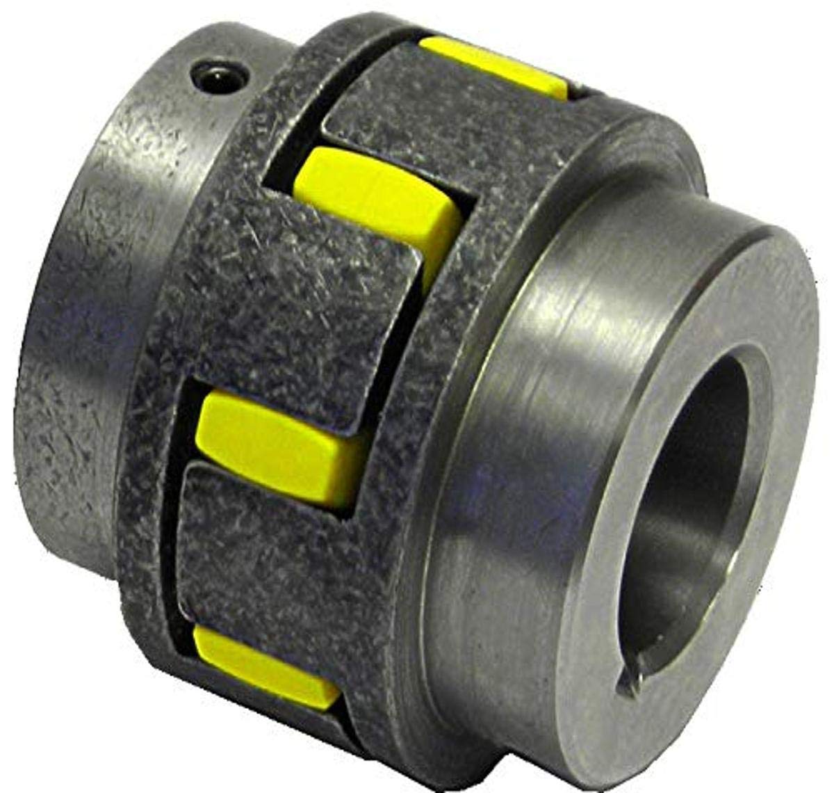 Lovejoy 84527108875 Iron LH600 Hydraulic Curved Jaw Coupling Hub, 1 1/2