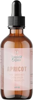 Apricot Kernel Oil 4 oz Pure Extra Virgin Cold Pressed Unrefined Natural For Face Lips Hair Body Moisturizer